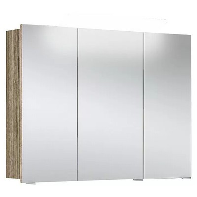 Camargue Orion LED-Spiegelschrank B x H: 93 x 68 cm, Mit Beleuchtung, Sanremo Ru