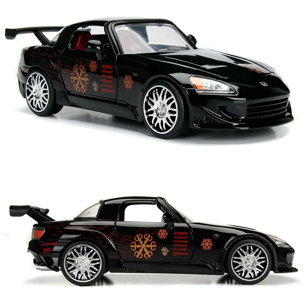 1:24ワイスピ JOHNNY&#39;S HONDA S2000 JOHNNY'S HONDA S2000 BLACK 
