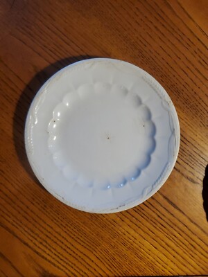 Ironstone Edward Pearson Cobridge Ceres Shape Wheat Ribbon Luncheon Plate 8½''