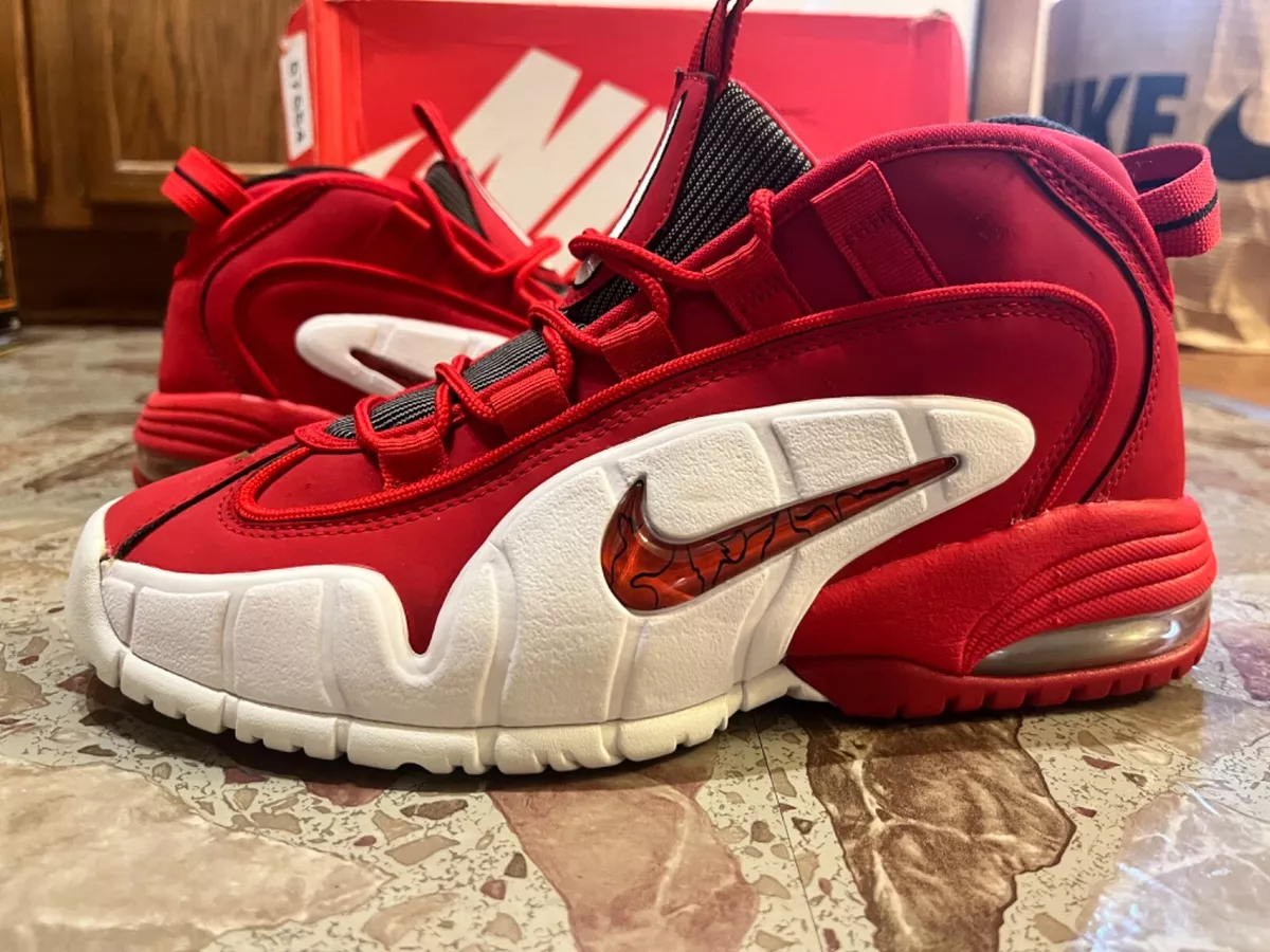 Nike penny shop red and white