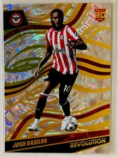2022-23 Revolution EPL - JOSH DASILVA - Brentford RC - FRACTAL Rookie - MINT