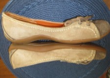 MERRELL OASIS TAN BROWN suede loafer boat shoe flats slip on shoes size 7 M