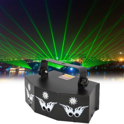 LED DJ Light 9-EYE DMX Scan Projector Strobe DJ Party Stage Lights Remote US