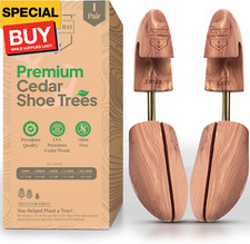 Cedar Shoe Tree - Shoe Trees for Men  Women, Sneakers, Widener  Shaper