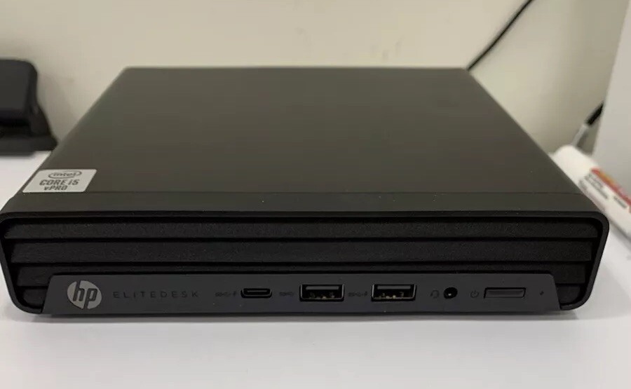 HP EliteDesk 800 G8 Desktop Mini PC AMD 16GB RAM 256 GB SSD Intel Core