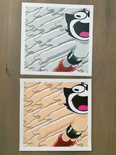 Jerkface Print 'Astrocat' (Felix the Cat / Astroboy) Signed *Full Set Avail