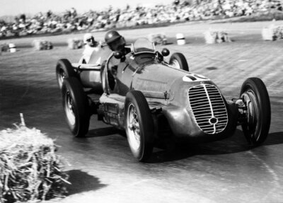 Joe Fry Joe Fry Brian Shawe Taylor Maserati 4CL 10th position 1950 Motor Racing ...