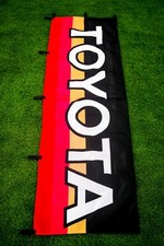 Toyota Classic Heritage Stripes Nobori Banner Flag Garage Sign Jdm Trd Toyota Classic Heritage Stripes Nobori Banner Flag Garage Sign Jdm Trd