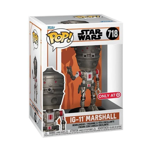 Star Wars Funko POP! IG-11 MARSHALL #718 Target Exclusive