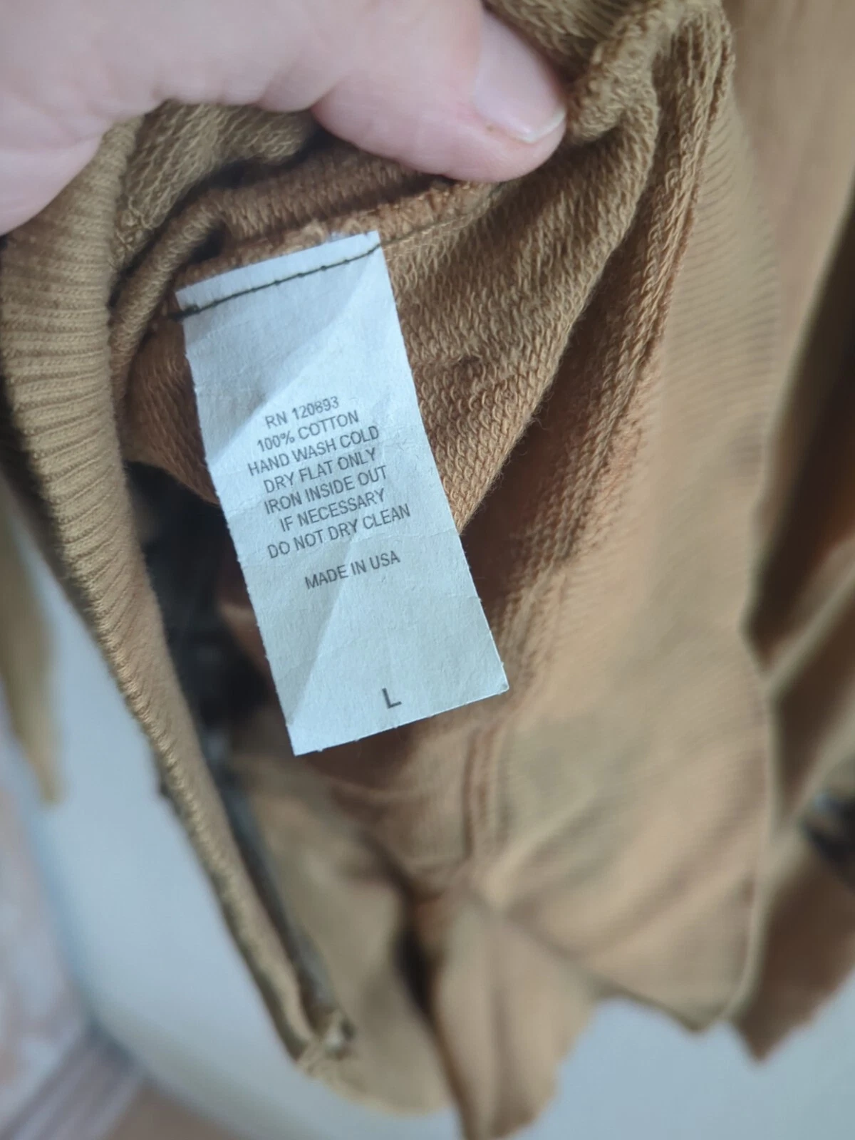 OFF WHITE KEY CLOSET Felpa Giacca Iconica Zip con Stampa Tribale Tigre Ecrù Tan Large