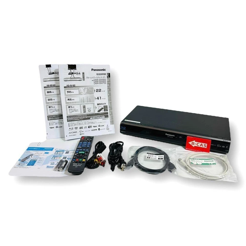 Panasonic 320GB Blu-ray recorder DMR-BW750 made in 09