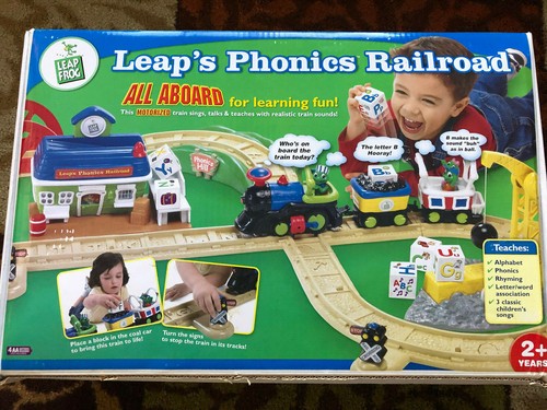 Phonics Railroad Alphabet Educational 