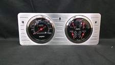 1940 1941 1942 1943 1944 1945 1946 1947 Ford Truck Quad Gauge Dash Cluster Black
