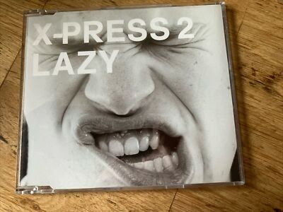 X-PRESS 2 LAZY w/ DAVID bYRNE  # LAZY [Maxi CD] Radio & Norman Cook Remix !!  