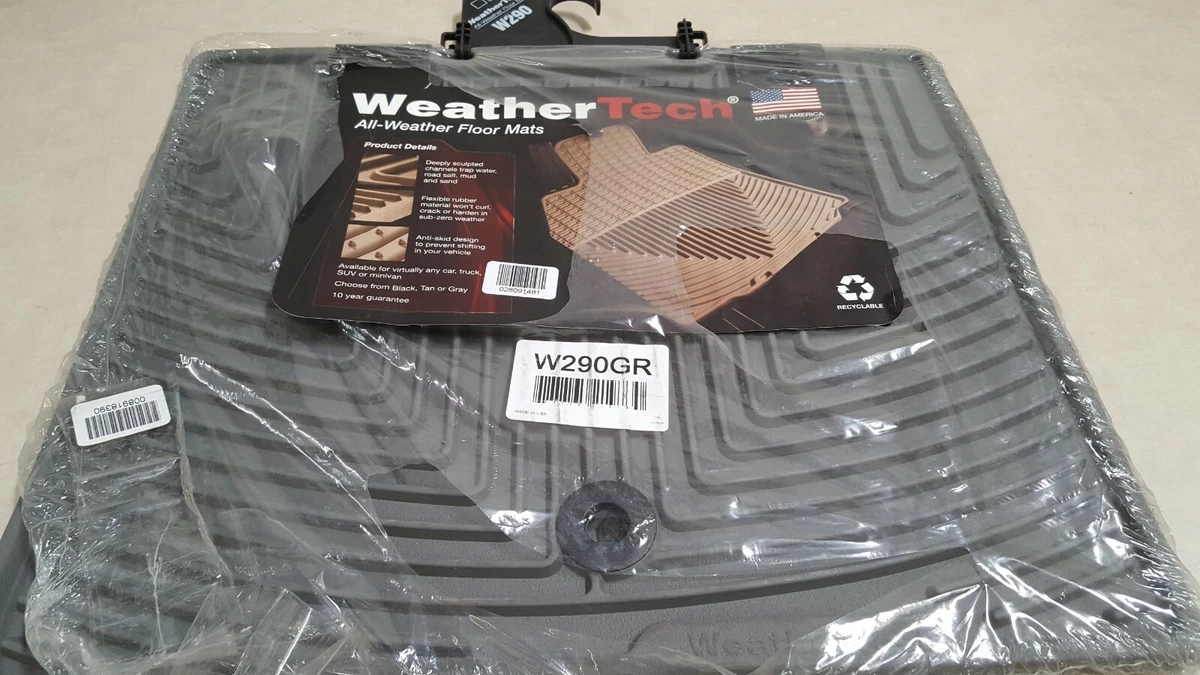WeatherTech Floor Mat W290GR BACK ROW ONLY Gray eBay