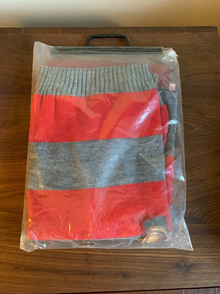 Suéter Freddy Krueger Terror Vintage por Rubies Nuevo Antiguo Stock 1989 Hecho en EE. UU. Foto 2 de 2