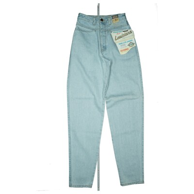 Edwin Louisiana Damen Jeans Hose Karotte 80er 90er legendär W26 L32 Hellblau NEU