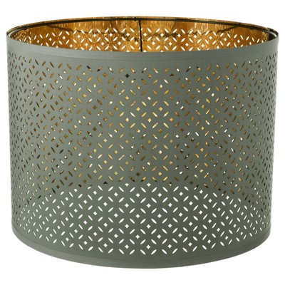 Ikea Nymo Nymo Large Floor Pendant Lamp Perforated Shade Green