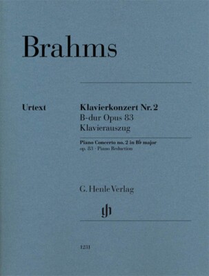 Brahms Piano Concerto No. 2 in B-flat Major Op. 83 Sheet Music 2 Piano 051481231