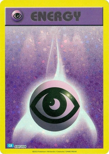 Basic Psychic Energy 034/034 Trading Card Game Classic
