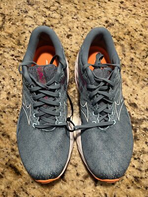 Mizuno Running Women's Wave Inspire 19 Shoes, Size Provincial Blue  White