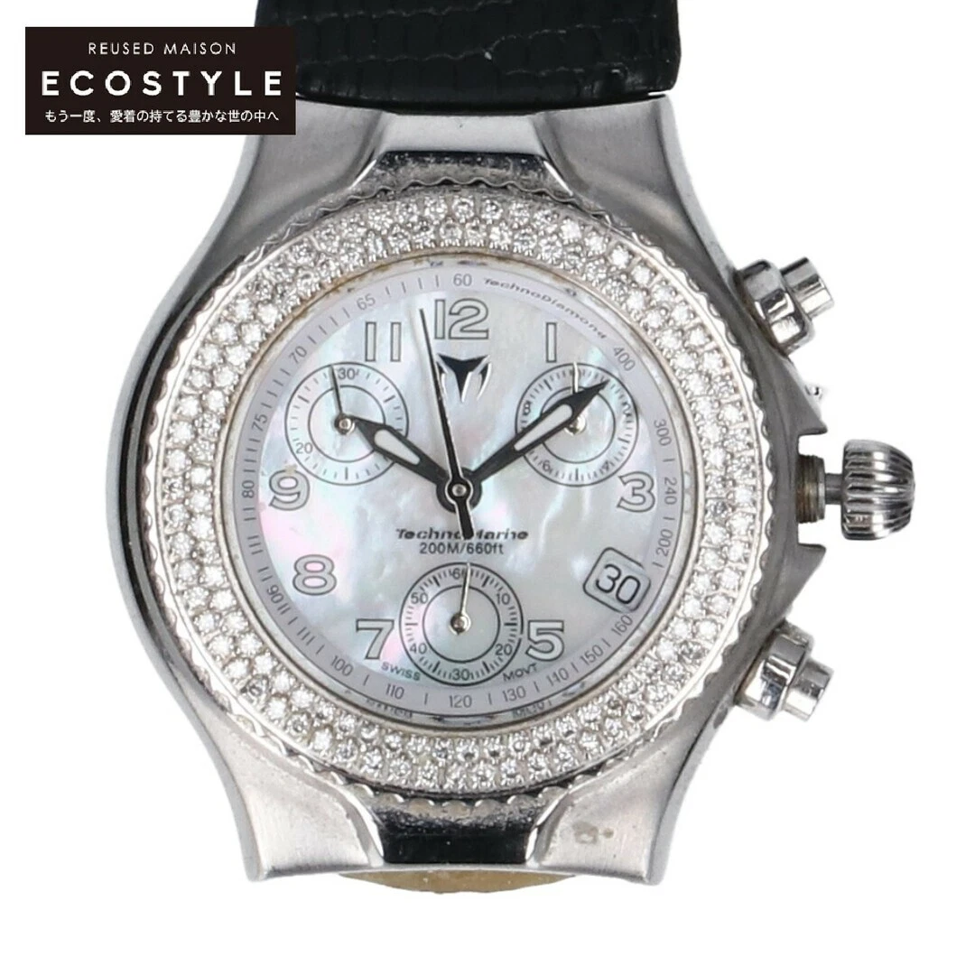 Technomarine pave diamond watch new arrivals