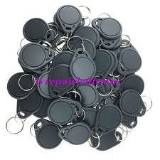 RFID 125KHz Writable Rewrite T5577 keyfobs Proximity Access tag keyfobs -50pcs