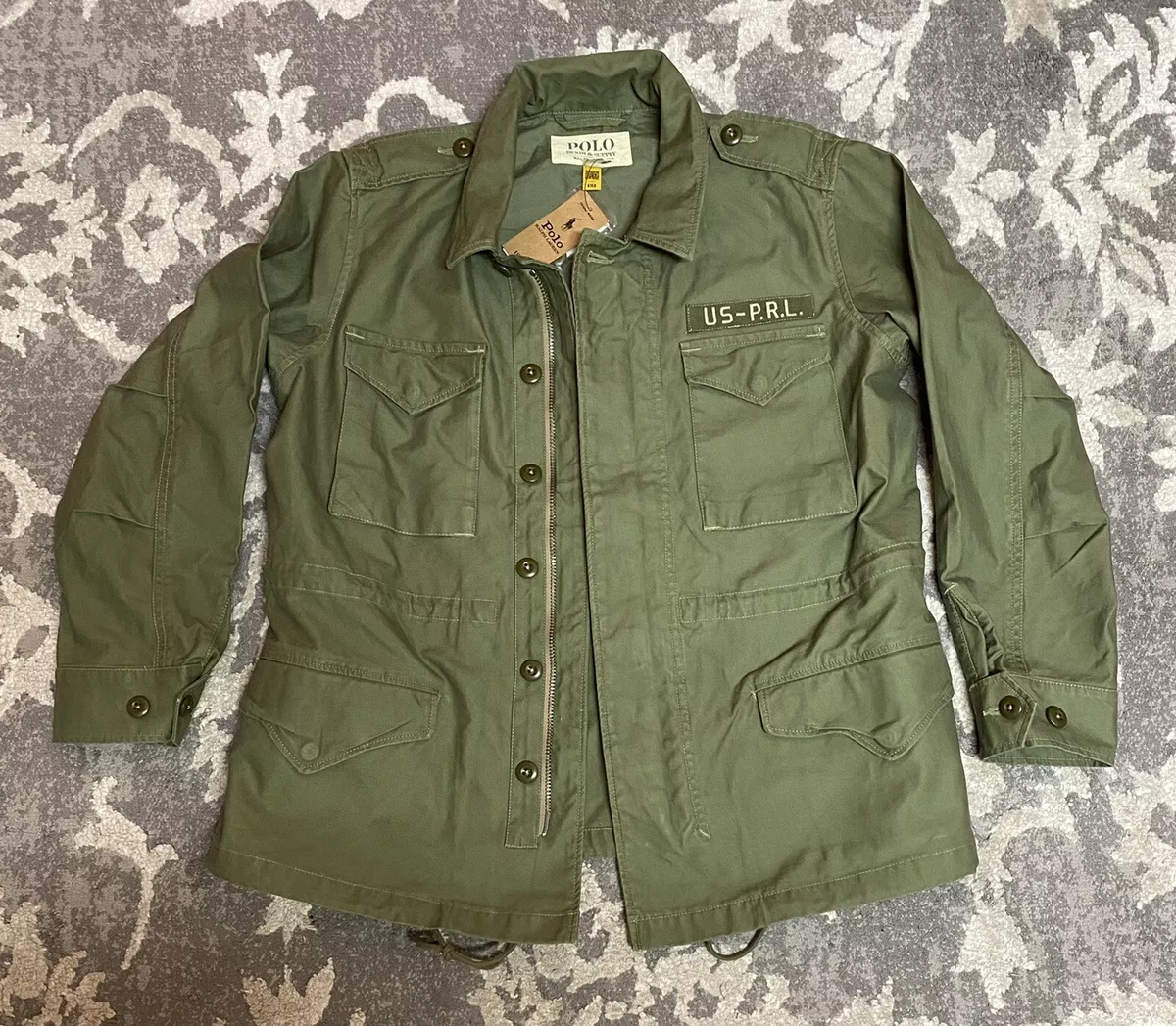 Women's Twill Military Jacket by Polo Ralph Lauren