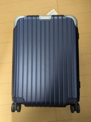 バッグ RIMOWA hybrid cabin 32L Rimowa Hybrid Cabin 32L Matte Blue Suitcase 55cm × 40cm