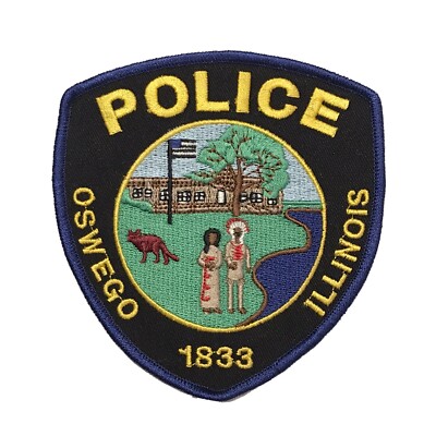 Oswego Illinois Police Department Shoulder Patch Il Ebay