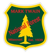 Mark Twain National Forest Sticker R3271 Missouri YOU CHOOSE SIZE