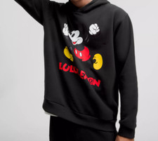 New Lululemon Disney Steady State Mickey Pullover Hoodie - Black - Size L