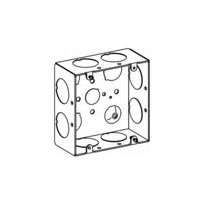 Orbit 5SDB-100, 4-11/16'' x 2-1/8'' Welded, Steel, Electrical Outlet Box, 1 pc