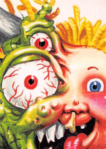 GARBAGE PAIL KIDS 2011 FLASHBACK SERIES 2 PICK-A-CARD YELLOW BASE STICKERS TOPPS - Picture 201 of 321