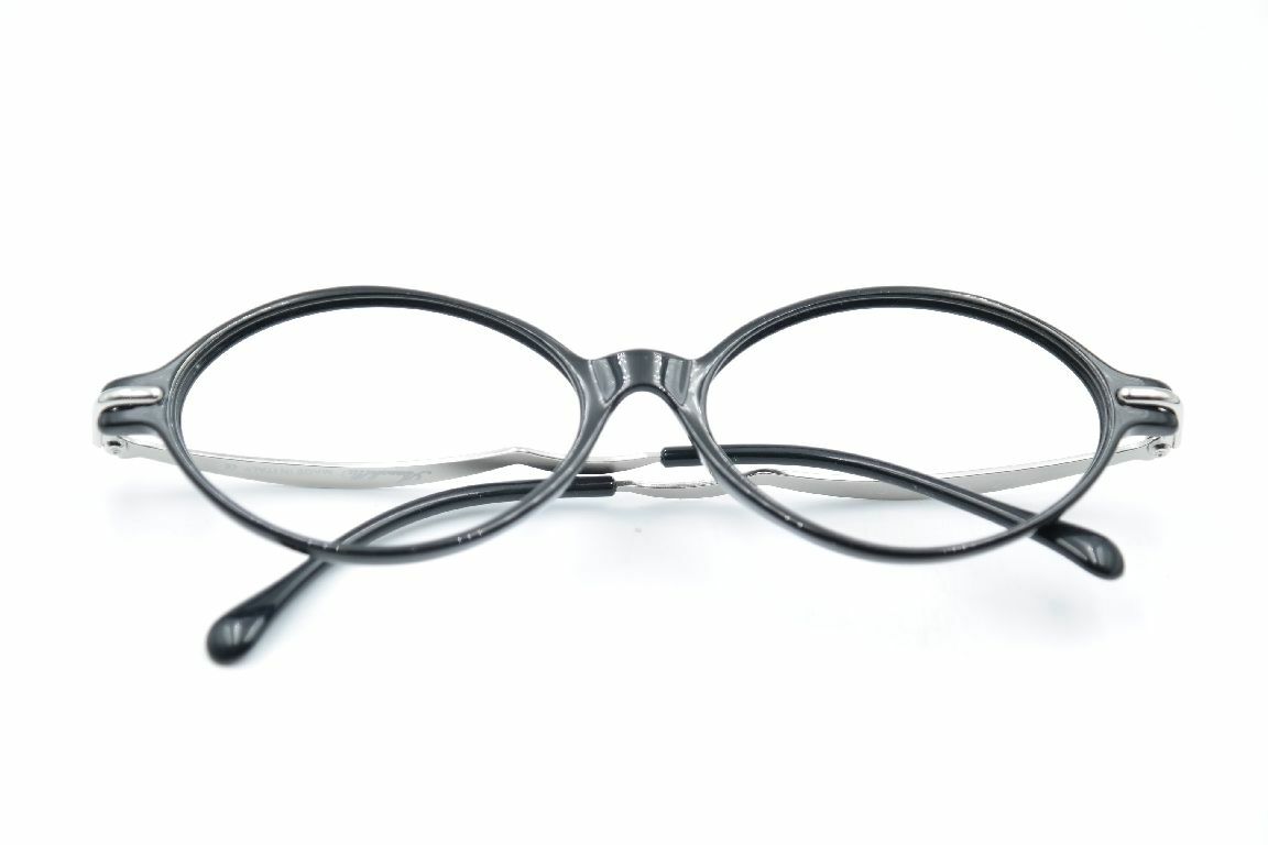 Annabella 443 Black Silver Oval Glasses Frames Eyeglasses eBay