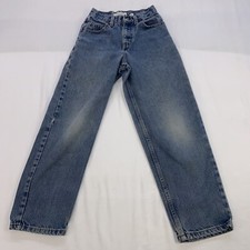 Sonoma Jean Company Boys Loose Fit Blue Jeans 10-slim 100 Cotton Vintage