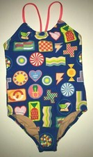 J. CREW Crew Cuts KID MADE MODERN One Piece Swimsuit size 6 7  49.50 NWT