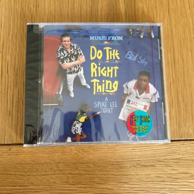 PUBLIC ENEMY - Do The Right Thing - CD - Soundtrack New Sealed