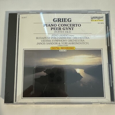 EDVARD GRIEG IN WORDS AND MUSIC CD付き Grieg: Piano Concerto/ Peer Gynt Suite - Audio CD By Edvard Grieg