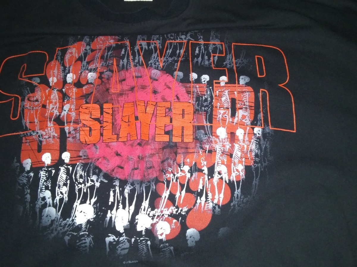 Vintage 1998 Slayer T Shirt XL | eBay