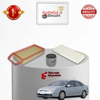 Set Service 3 Filter Citroen C5 1.8 16V 92KW 125CV Von 2005-> 2008
