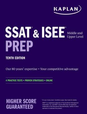 Kaplan Test Prep-SSAT and ISEE Middle and Upper Level Prep