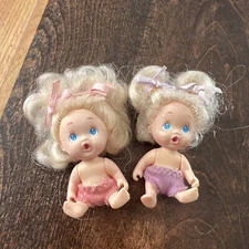 Vintage 1990 Tyco Miniature Quint Baby Dolls