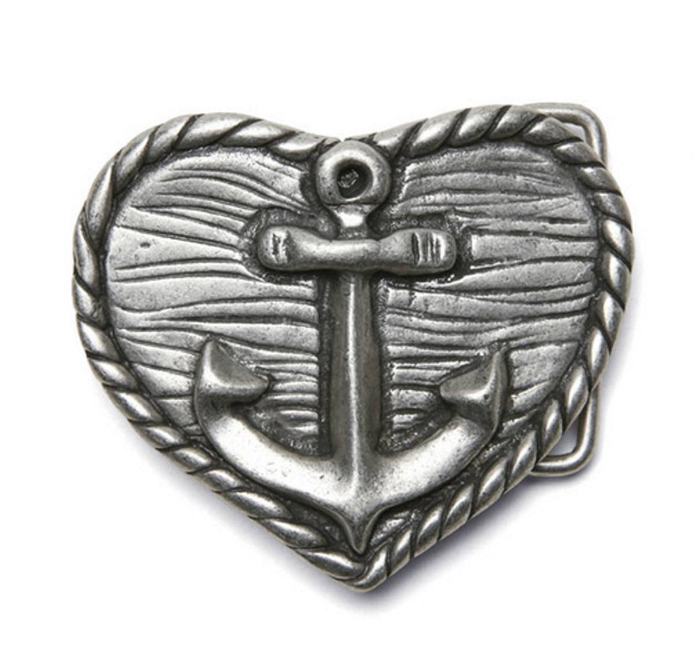 Close Buckle Belt Buckle Heart Anchor Interchangeable Buckle Designer Buckles