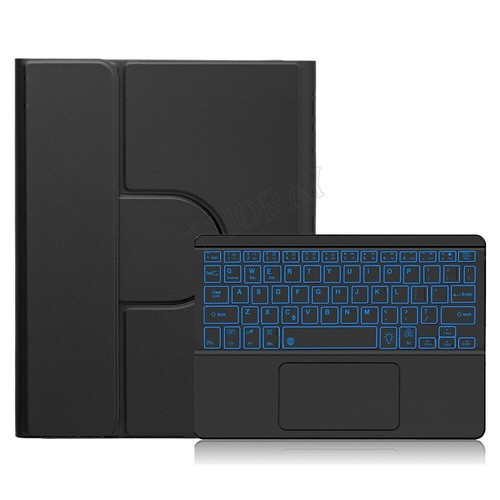 Backlit Touchpad Keyboard Case Mouse For iPad 8/9/10th Gen Air 5 4 Pro 11 Cover - Picture 36 of 59