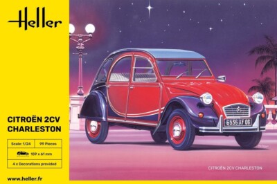 Heller 80766 Citroen 2CV Charleston in 1:24 Neu in OVP