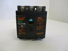 NEW FUJI EA33 3 POLE 3 AMP CIRCUIT BREAKER