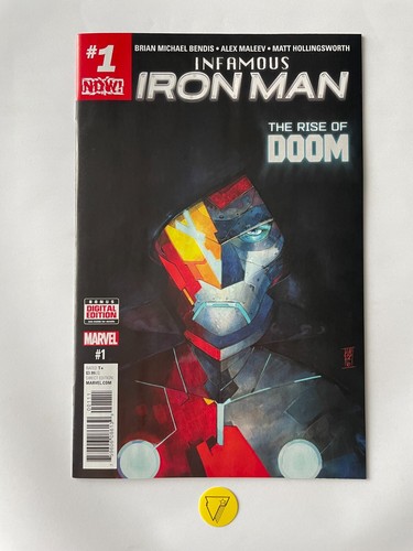 INFAMOUS IRON MAN #1 1st pt - First Doom as Iron Man NM/MT Unread Copie CGC it !