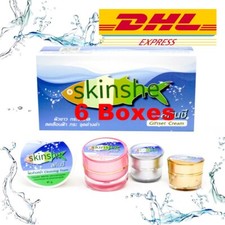 6Box SKINSHE Whitening Giftset Cream Lightening Kill Dark Spot Melasma New