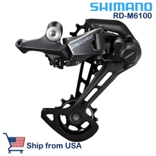 Shimano DEORE RD M6100 Rear Derailleur 12s SGS Long Cage SHADOW MTB Bicycle Bike
